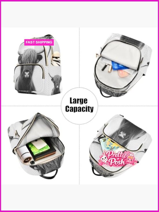 Women\'s Mini Backpack Purse Lightweight Travel Daypack Nylon Shoulder Bag main image 2